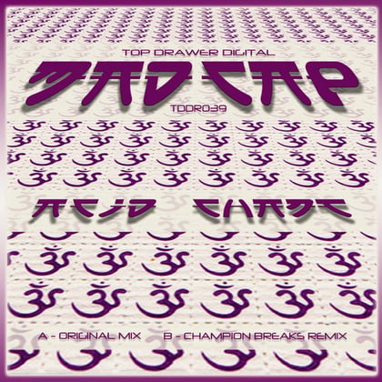 Acid Chant album by Madcap - Drum and Bass Cover Art