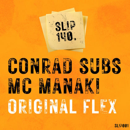 Original Flex album by Conrad Subs - Drum and Bass Cover Art