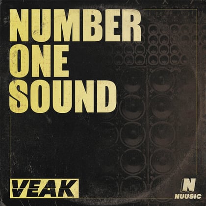 Number One Sound album by Veak - Drum and Bass Cover Art