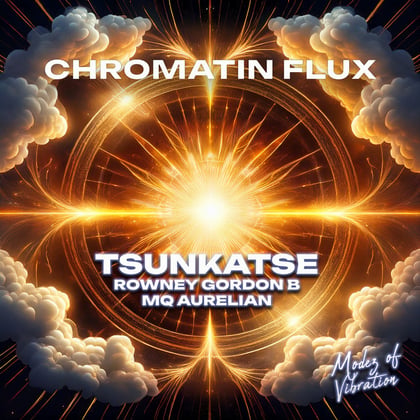 Chromatin Flux album by Rowney, AURELIAN, Gordon B & MQ - Drum and Bass Cover Art