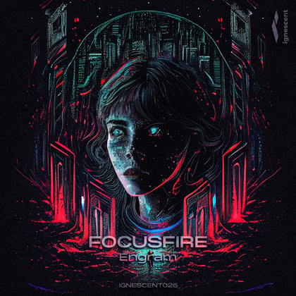 Engram album by Focusfire - Drum and Bass Cover Art