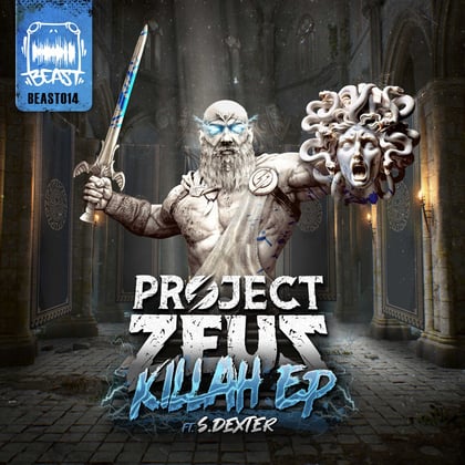Killah EP album by Project Zeus - Drum and Bass Cover Art