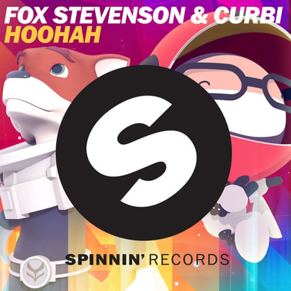 Hoohah album by Fox Stevenson & Curbi - Drum and Bass Cover Art