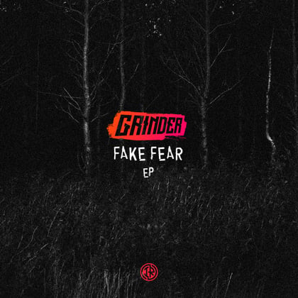 Fake Fear EP album by Grinder - Drum and Bass Cover Art