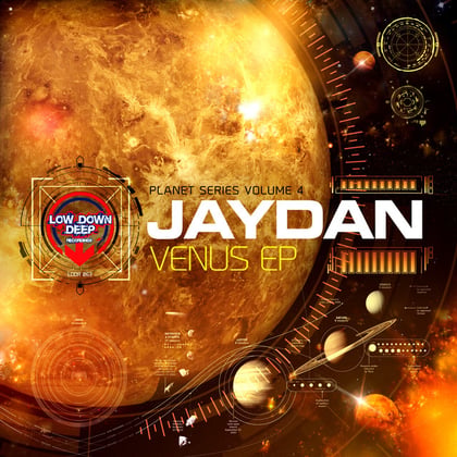 Venus album by Jaydan - Drum and Bass Cover Art