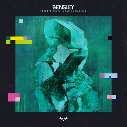 Secrets (feat. Sarah Carmosino) album by Bensley - Drum and Bass Cover Art