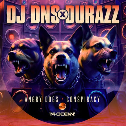 Angry Dogs album by Dj Dns & Durazz - Drum and Bass Cover Art