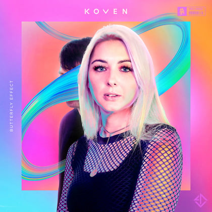 Butterfly Effect album by Koven - Drum and Bass Cover Art