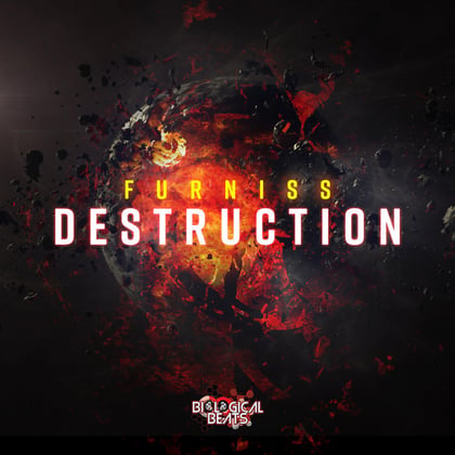 Destruction EP album by Furniss - Drum and Bass Cover Art