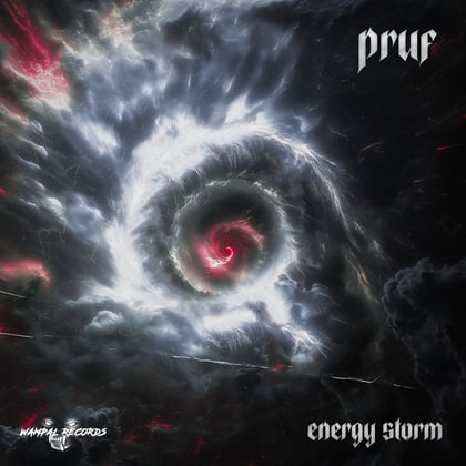 Energy Storm album by Pruf - Drum and Bass Cover Art