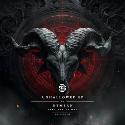 Unhallowed EP album by Nemean - Drum and Bass Cover Art