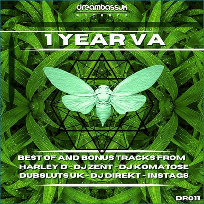 Play album by Harley D - Drum and Bass Cover Art