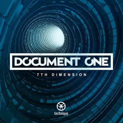 7th Dimension album by Document One - Drum and Bass Cover Art