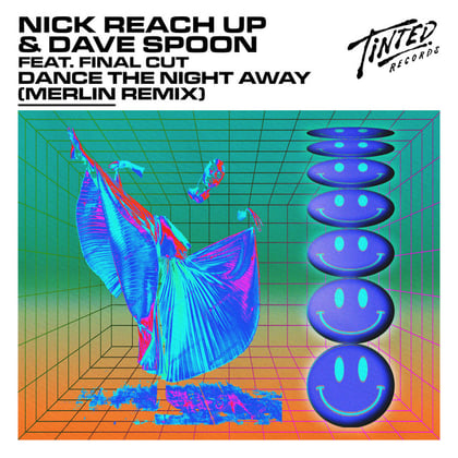 Dance the Night Away (Merlin Remix) album by Nick Reach Up, Dave Spoon & Merlin - Drum and Bass Cover Art