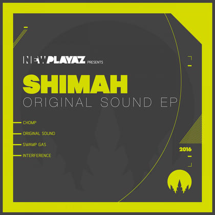 Original Sound EP album by Shimah - Drum and Bass Cover Art
