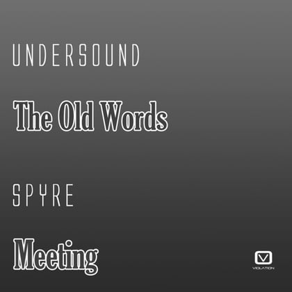 The Old Words / Meeting album by Undersound - Drum and Bass Cover Art