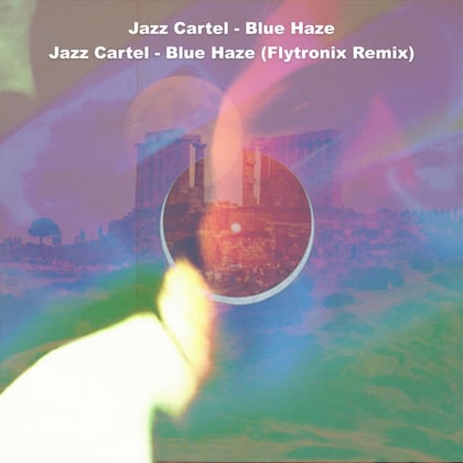 Blue Haze album by Flytronix - Drum and Bass Cover Art