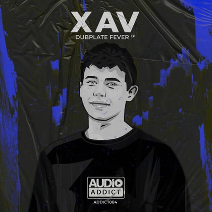Dubplate Fever album by Xav - Drum and Bass Cover Art