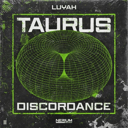 Taurus / Discordance album by LUYAH - Drum and Bass Cover Art