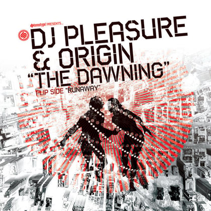 The Dawning / Runaway album by DJ Pleasure & Origin - Drum and Bass Cover Art