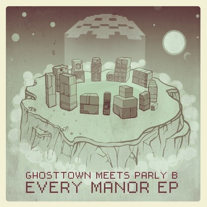Every Manor EP album by Parly B - Drum and Bass Cover Art