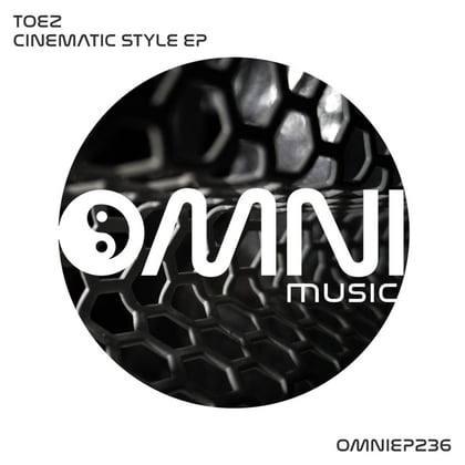 Cinematic Style EP album by Toez & Mortem - Drum and Bass Cover Art