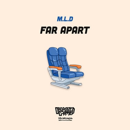 Far Apart album by M.L.D - Drum and Bass Cover Art