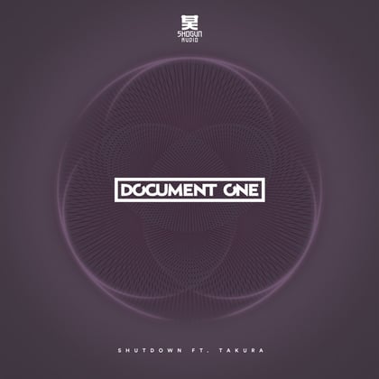 Shutdown album by Document One - Drum and Bass Cover Art