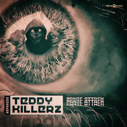 Panic Attack album by A.M.C & Teddy Killerz - Drum and Bass Cover Art
