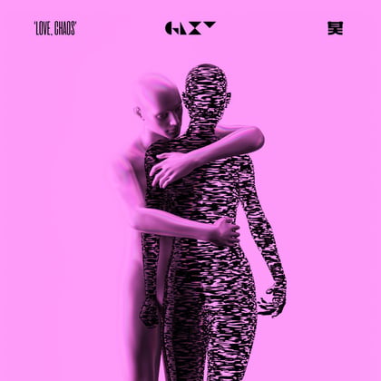 Love, Chaos - EP album by GLXY - Drum and Bass Cover Art