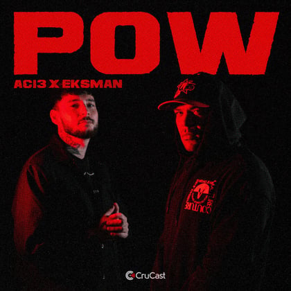 POW album by AC13 & Eksman - Drum and Bass Cover Art