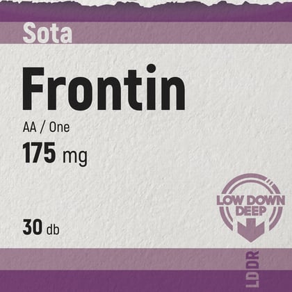 Frontin / One album by SOTA - Drum and Bass Cover Art