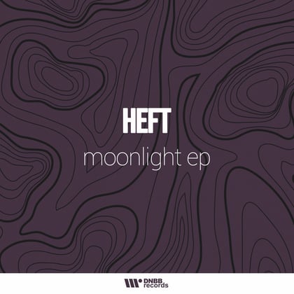 Moonlight album by HEFT - Drum and Bass Cover Art