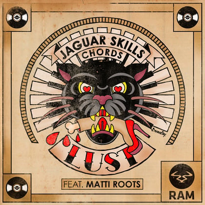 Lust (feat. Matti Roots) album by Jaguar Skills - Drum and Bass Cover Art