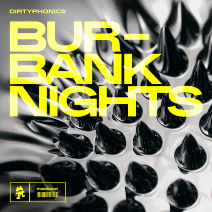 Burbank Nights album by Dirtyphonics - Drum and Bass Cover Art
