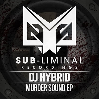 Murder Sound album by DJ Hybrid - Drum and Bass Cover Art