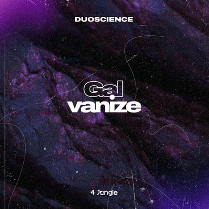 Galvanize album by Duoscience - Drum and Bass Cover Art