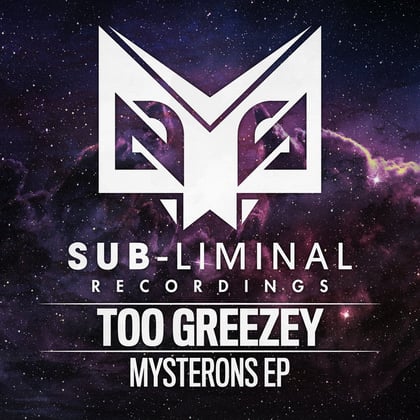 Mysterons album by Too Greezey - Drum and Bass Cover Art