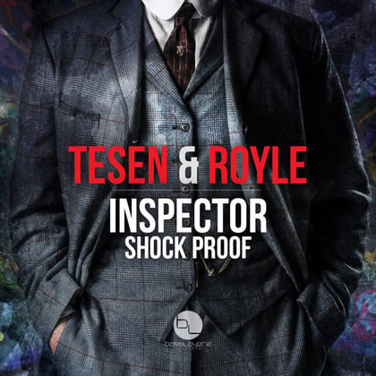 Inspector/Shock Proof album by Tesen - Drum and Bass Cover Art
