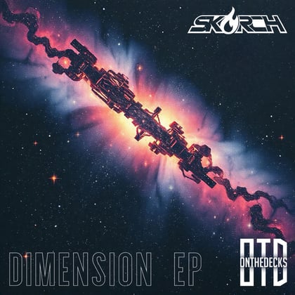 Dimension EP album by Skorch - Drum and Bass Cover Art
