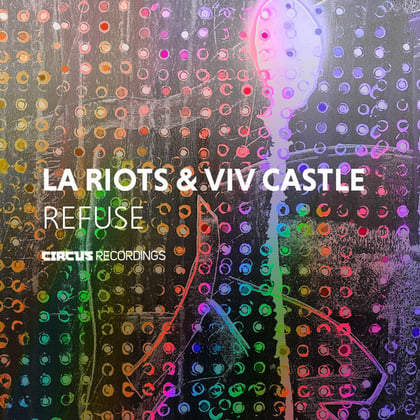 Refuse album by LA Riots & Equinox - Drum and Bass Cover Art