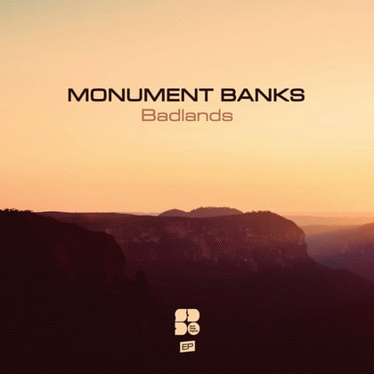 Badlands album by Monument Banks - Drum and Bass Cover Art