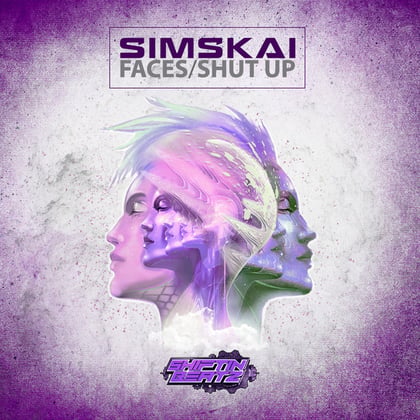Faces album by Simskai - Drum and Bass Cover Art