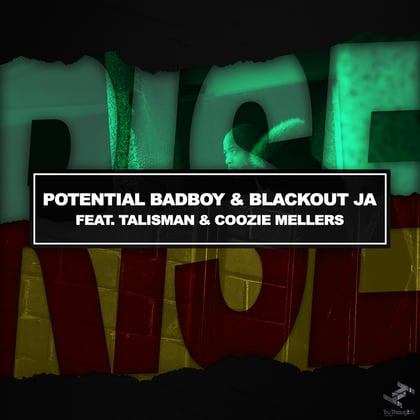 Rise album by Potential Badboy - Drum and Bass Cover Art