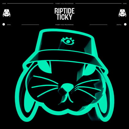 Riptide album by Ticky - Drum and Bass Cover Art
