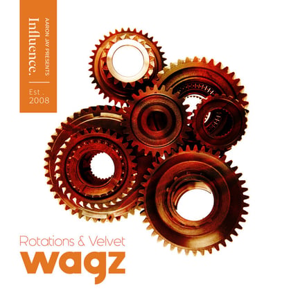 Rotations / Velvet album by Wagz - Drum and Bass Cover Art