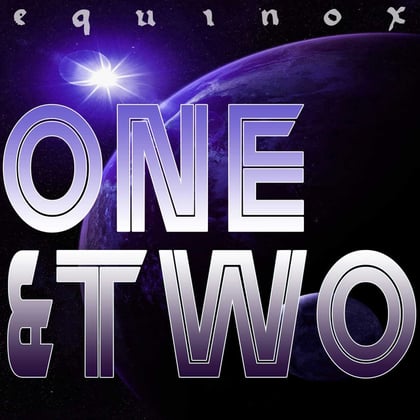 One & Two album by Equinox - Drum and Bass Cover Art