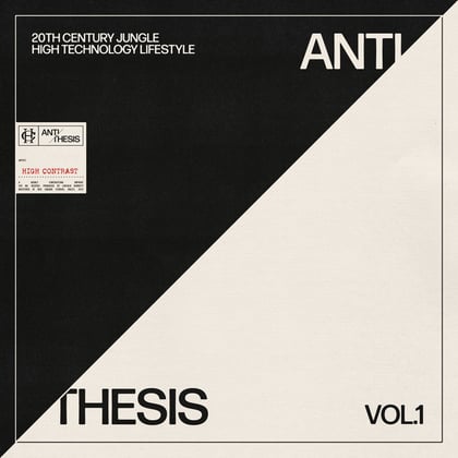 Anti/Thesis: Vol. 1 album by High Contrast - Drum and Bass Cover Art