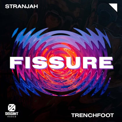 Fissure album by STRANJAH - Drum and Bass Cover Art