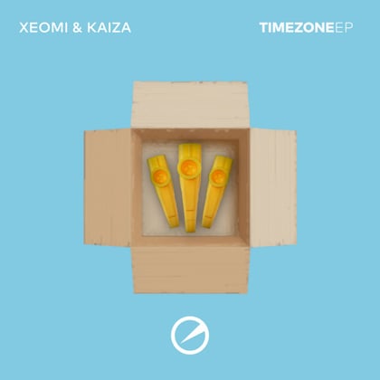 Timezone EP album by Kaiza - Drum and Bass Cover Art
